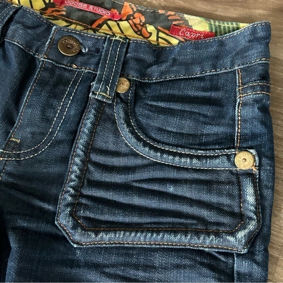 VOGOSS STUDIO Blue Bentley Capri Women Size 26 - Picture 6 of 13